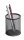 Zeller Stiftehalter Meshline anthrazit Metall, lackiert 8,3 x 8,3 x 9,5 cm