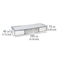 WENKO Soft Vakuum-Unterbettkommode weiß 105,0 x 15,0 x 45,0 cm, 1 St.