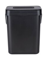 WENKO Tago Mülleimer 5,0 l schwarz, 1 St.