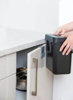 WENKO Tago Mülleimer 5,0 l schwarz, 1 St.