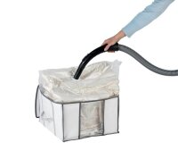 WENKO Soft Box S Vakuum-Unterbettkommode perlweiß/grau 40,0 x 25,0 x 42,0 cm, 1 St.