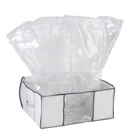 WENKO Soft Box L Vakuum-Unterbettkommode perlweiß/grau 65,0 x 25,0 x 50,0 cm, 1 St.