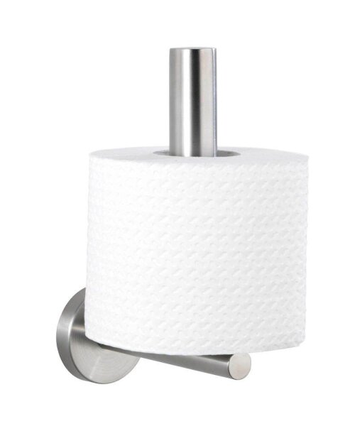 WENKO Toilettenpapierhalter Bosio silber, matt, 1 St.
