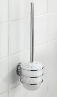 WENKO WC-Garnitur silber, weiß Metall, 1 St.