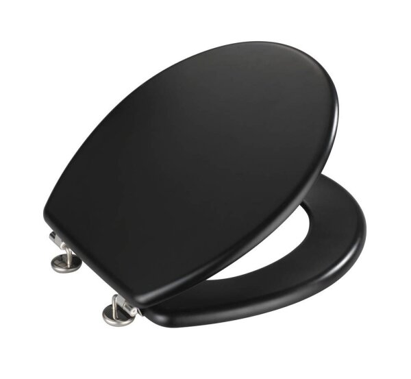 WENKO WC-Sitz Prima schwarz, 1 St.