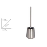 WENKO WC-Garnitur Solid silber Metall, 1 St.