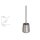 WENKO WC-Garnitur Solid silber Metall, 1 St.