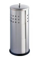 WENKO Toilettenpapierhalter Ancona silber, matt, 1 St.