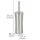 WENKO WC-Garnitur Pieno silber Metall, 1 St.