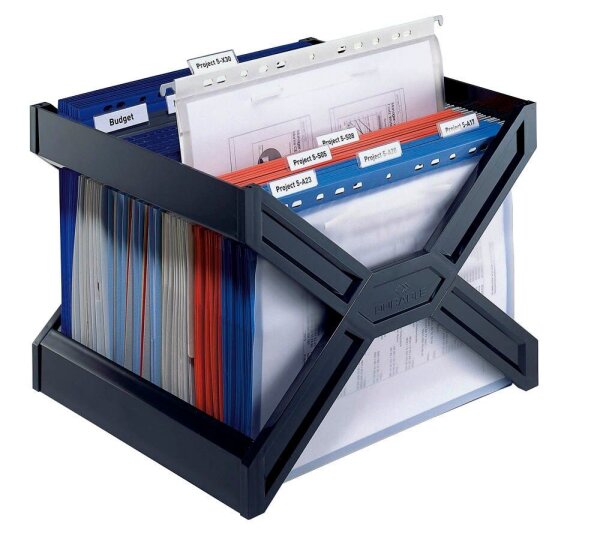 DURABLE Hängeregistraturkorb ohne Mappen CARRY Plus schwarz