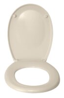 WENKO WC-Sitz Bergamo braun, beige, 1 St.