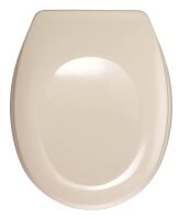 WENKO WC-Sitz Bergamo braun, beige, 1 St.