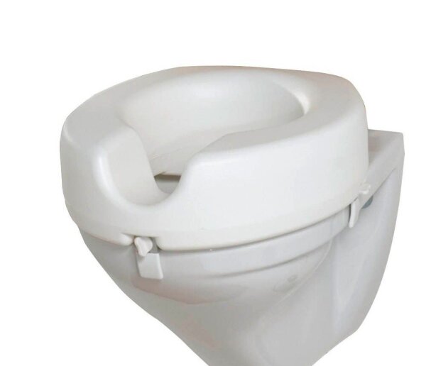 WENKO Toilettensitzerhöhung Secura weiß, 1 St.