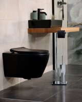 WENKO WC-Garnitur Recco chrom Metall, 1 St.