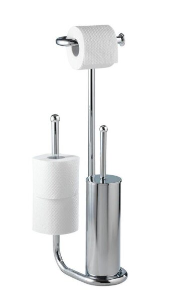WENKO WC-Garnitur Universalo chrom Metall, 1 St.
