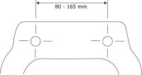WENKO WC-Sitz mit Absenkautomatik Ottana braun, beige, 1 St.