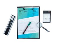 FolderSys Klemmbrett 80001-30 DIN A4 schwarz Kunststoff, 1 St.