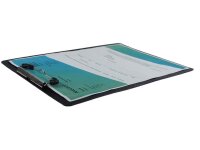 FolderSys Klemmbrett 80001-30 DIN A4 schwarz Kunststoff, 1 St.
