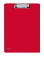 FolderSys Klemmbrett 80001-80 DIN A4 rot Kunststoff, 1 St.