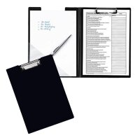 FolderSys Klemmbrettmappe 80003-30 DIN A4 schwarz...