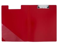 FolderSys Klemmbrettmappe 80003-80 DIN A4 rot Kunststoff, 1 St.
