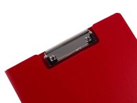 FolderSys Klemmbrettmappe 80003-80 DIN A4 rot Kunststoff, 1 St.