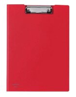 FolderSys Klemmbrettmappe 80003-80 DIN A4 rot Kunststoff, 1 St.
