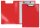 FolderSys Klemmbrettmappe 80003-80 DIN A4 rot Kunststoff, 1 St.