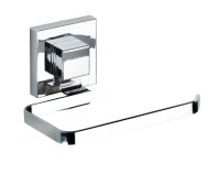 WENKO Toilettenpapierhalter Quadro silber, 1 St.