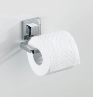 WENKO Toilettenpapierhalter Quadro silber, 1 St.