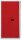 BISLEY Stahlschrank E782A04G506 lichtgrau, kardinalrot 4 Fachböden 91,4 x 40,0 x 195,0 cm, aufgebaut, 1 St.