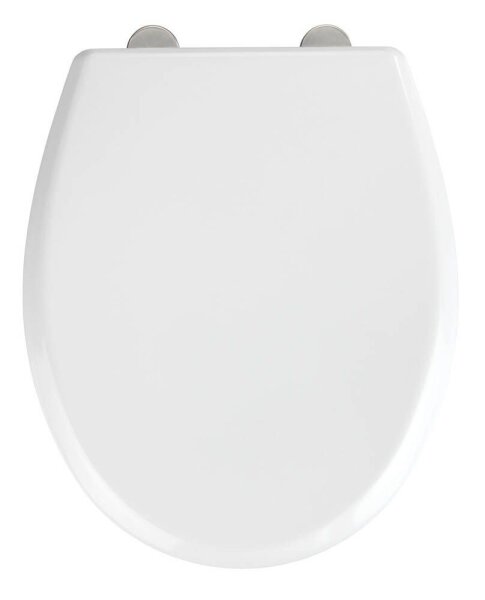 WENKO WC-Sitz mit Absenkautomatik Gubbio weiß, 1 St.