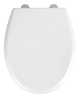 WENKO WC-Sitz mit Absenkautomatik Gubbio weiß, 1 St.