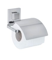 WENKO Toilettenpapierhalter Cover Quadro silber, 1 St.