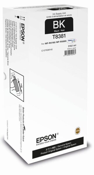 EPSON T838XL BK schwarz Druckerpatrone