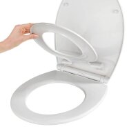 WENKO WC-Sitz mit Absenkautomatik Syros Family weiß, 1 St.