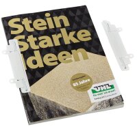 VELOFLEX Heftstreifen, selbstklebend weiß Kunststoff, 10 St.