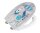 WENKO WC-Sitz mit Absenkautomatik Premium WC-Sitz  grau, blau, 1 St.