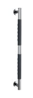 WENKO Haltegriff Dusche Secura silber, schwarz, 1 St.