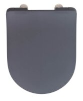 WENKO WC-Sitz mit Absenkautomatik Sedilo grau, 1 St.