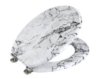 WENKO WC-Sitz Onyx weiß, 1 St.