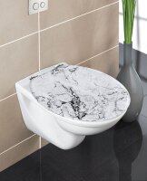 WENKO WC-Sitz Onyx weiß, 1 St.