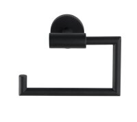 WENKO Toilettenpapierhalter Bosio schwarz, 1 St.