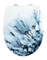 WENKO WC-Sitz mit Absenkautomatik Sereno blau, 1 St.
