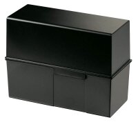 HAN Karteikasten DIN A5 für 450 Karteikarten schwarz...