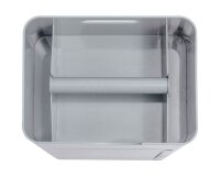 WENKO WC-Garnitur Imon grau Kunststoff, 1 St.