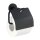 WENKO Toilettenpapierhalter Bosio schwarz, 1 St.