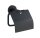 WENKO Toilettenpapierhalter Bosio schwarz, 1 St.