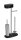 WENKO WC-Garnitur Rivazza schwarz Metall, 1 St.