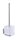 WENKO WC-Garnitur Quadro silber Metall, 1 Set